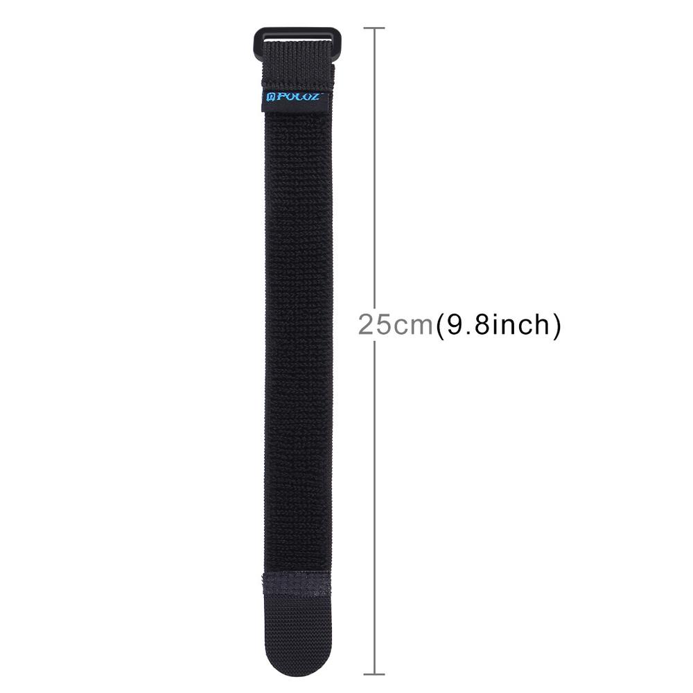25CM Nylon Hand Handgelenk Gurt Klett Schnalle Klebrige Krawatte für WiFi Fernbedienung für GoPro Held Zubehör Kamera Montieren Armbinde