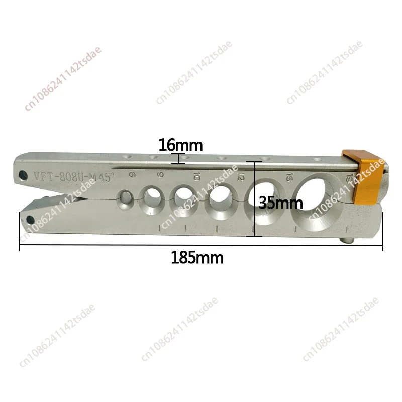 Copper tube expander eccentric tube expansion flaring tool kit with cutter for air conditioner manual HVAC tool kit VFT-808-MIS