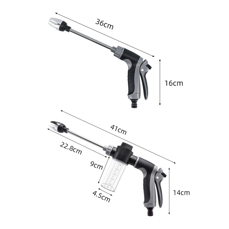 Högtryckstvätt & 360 ° roterande waterblitz högtrycksturbotvätt waterblitz högtryckstvätt för gräsmatta och trädgård tvätta bilar