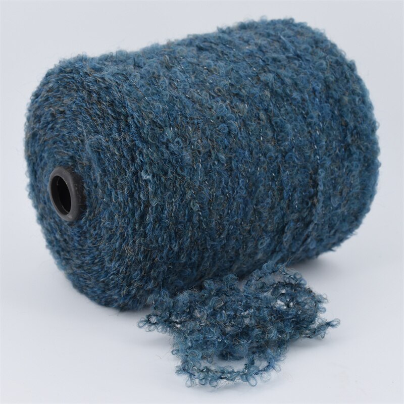 Chunky blødt løkkegarn til strikning uld hæklet alpaca garn vævning tykt garn gør det selv sweater tråd strik baby sweater hue 500g: 06