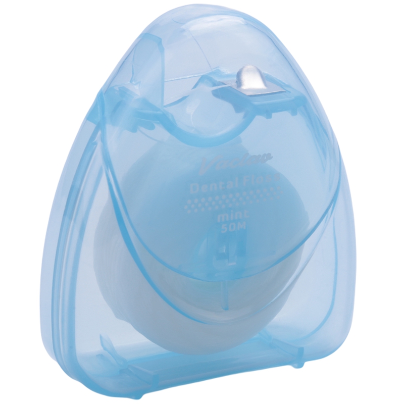 Vaclav Wire Floss 50 Meter 54 Yard Wire Floss Mint Flavor Floss Pick Flosser Interdental Brush Tooth Pick