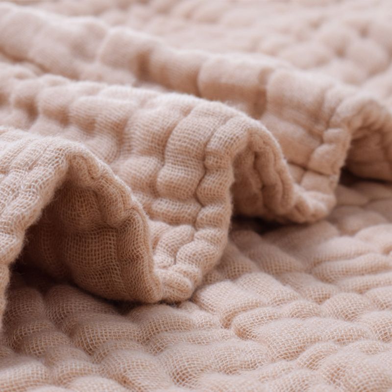 6 lag bomuld baby modtager tæppe spædbarn børn indpakning tæppe sovende varmt dynetæppe muslin