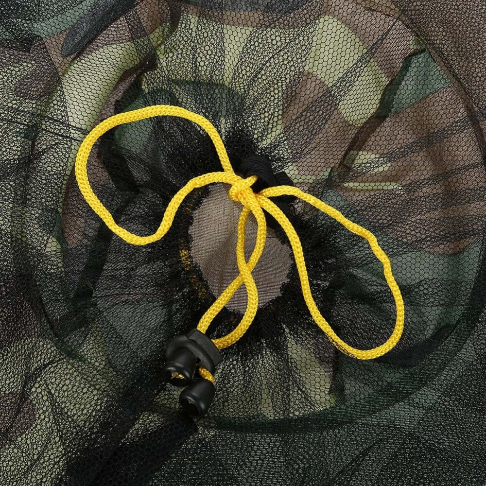 Chapeau avec filet anti-moustiques | Bonnet de pêche en maille, protection faciale, Kit de Camping