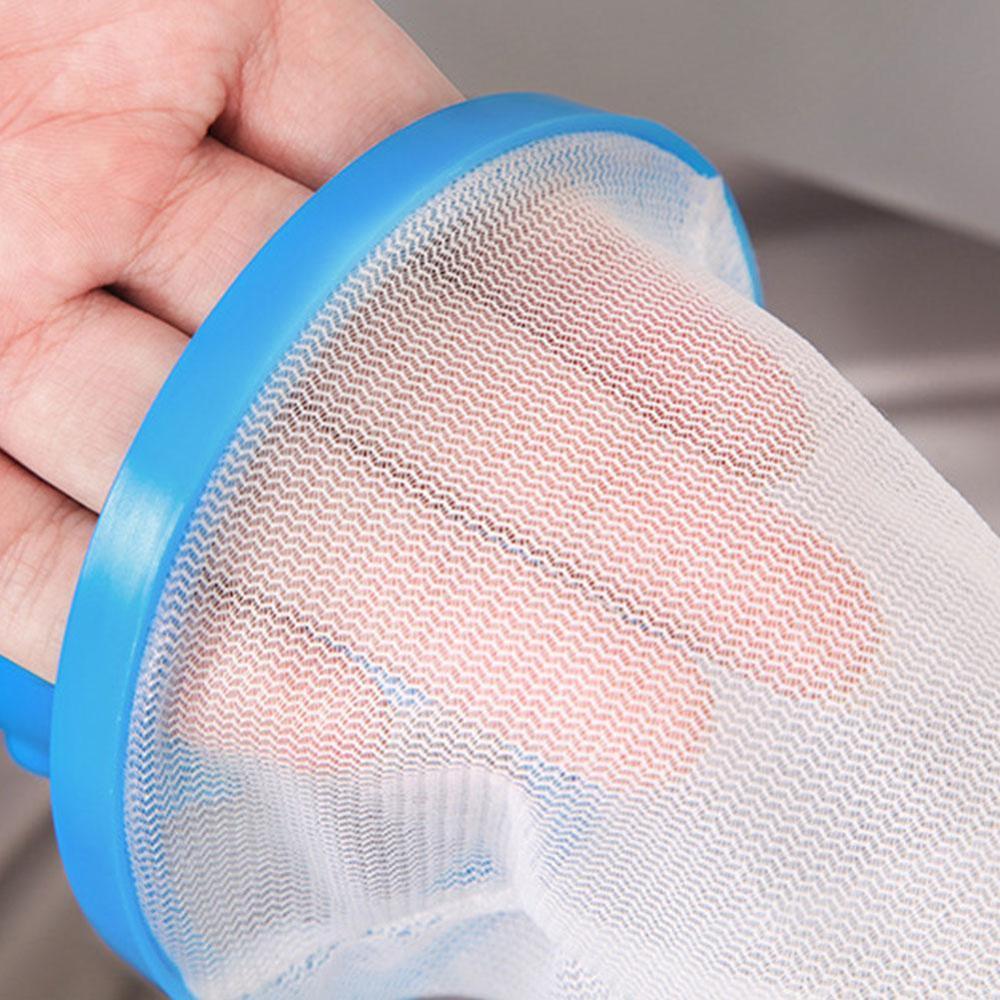 Floating Style Laundry Artifact Laundry Ball Flower Shape Mesh Bag Floating Lint Hair Catcher Dirt Catch Washing Machine