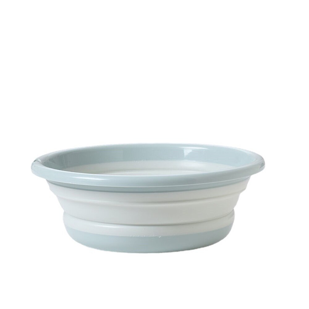 Multi-purpose Folding Wash Basin Portable Travel Hiking Camping Picnic Cleaning Tool Lightweight Hanging Collapsible Laundry Tub