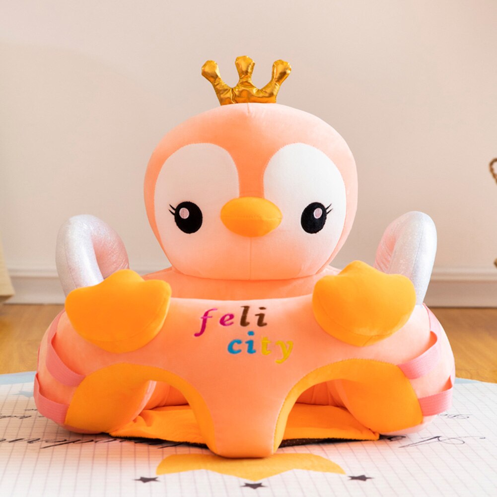 Cartoon Cute Toddlers Sofa Covers Anti-fall Chair Baby Early Education Without Filling