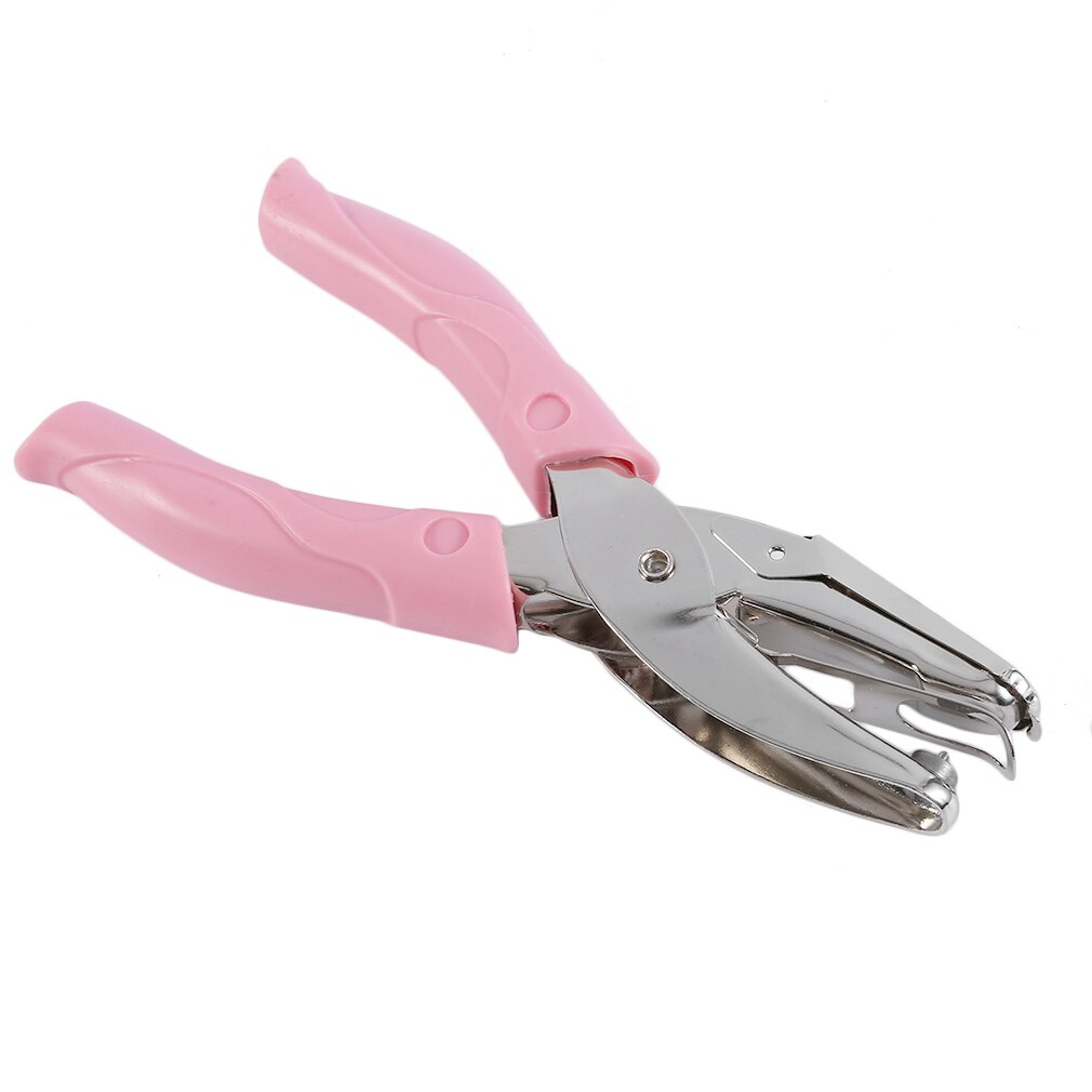 Handle Punch Circle Hole Star Hole Heart Hole Paper Card Cutter Hold Punching Handcraft Portable School Stationery