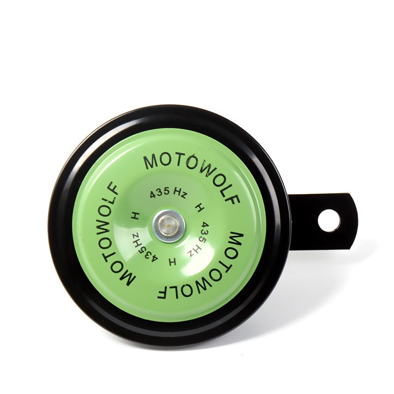 1 stk motorcykel horn moto trompet 12v sort højt 110db knallert snavs cykel elektrisk køretøj scooter luft horn motorcykel klassisk horn