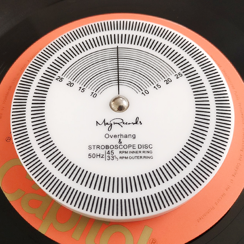 Lp Vinyl Record Draaitafel Phono Toerenteller Kalibratie Strobe Disc Stroboscoop Mat 3 In 1 Speed Fonograaf Accessoires