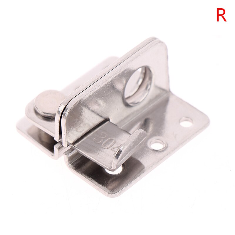 1Pcs Turn On Left / Right Brief Simple Bolt Anti-theft Security Door Thick Lock Hasp: R