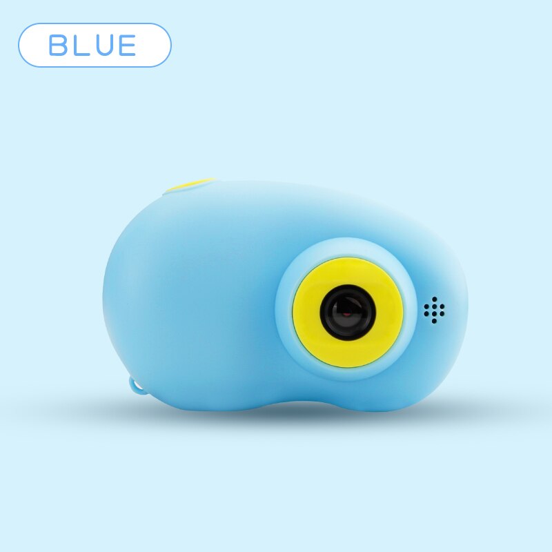 Children Mini Camera Kids Educational Toys for Child Baby Birthday Digital Camera 1080P Projection Video Photography Props: blue / standard