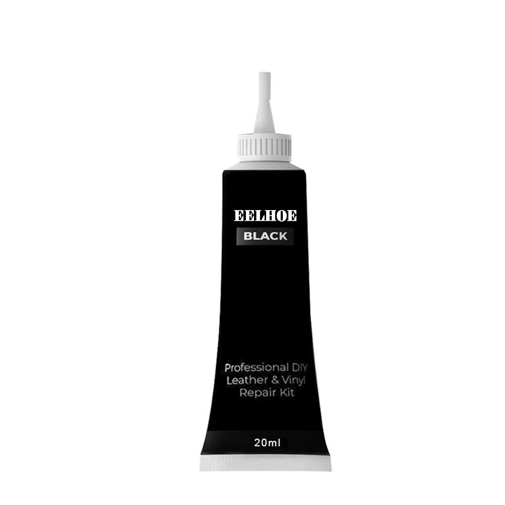 Zwart Leer en Vinyl Reparatie Kit-Meubels, Bank, Autostoelen, Sofa, jas Purse Riem Schoenen Cleaner Skin Repair Paint Care: Black 