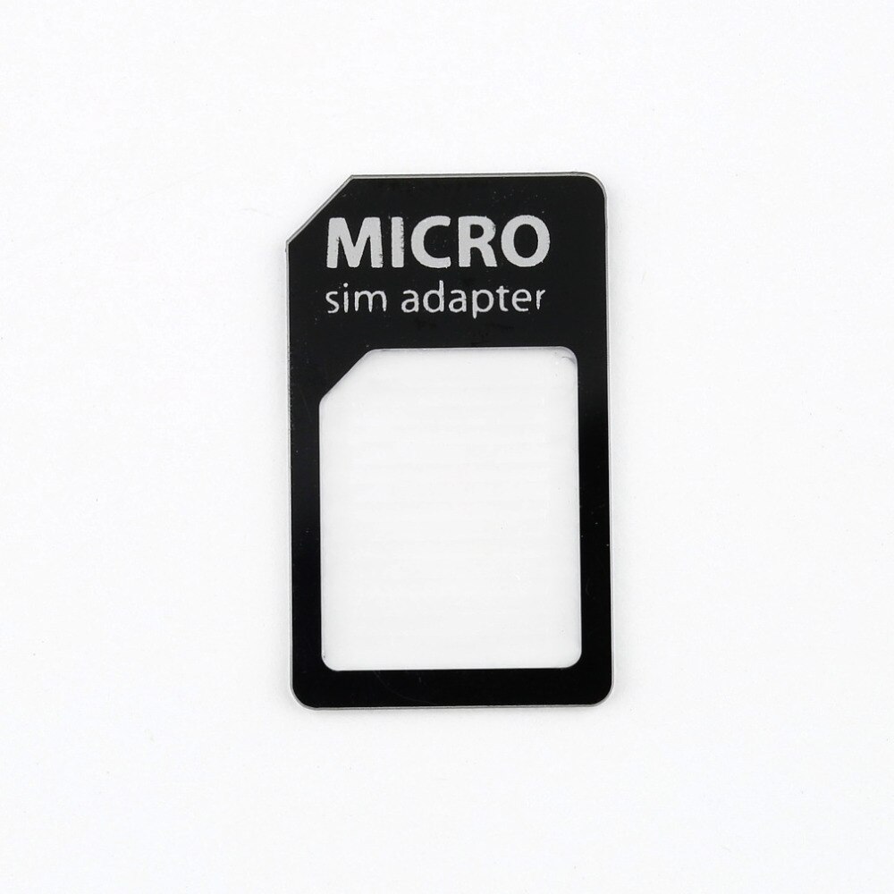Adaptador de MICROSIM SIM 3 en 1 para Nano SIM a Micro estándar para Apple para iPhone 5 5g 5th
