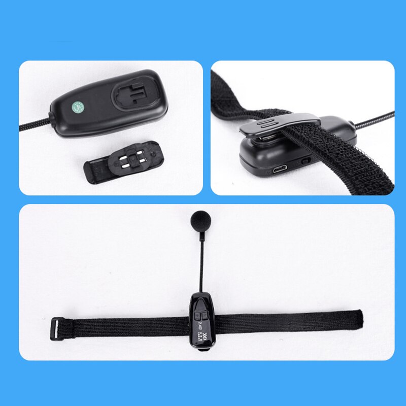2.4G Wireless Tie Clip Microphone Lavalier Lapel MIC Mobile Phone Wireless Microphone Erhu Pickup MIC