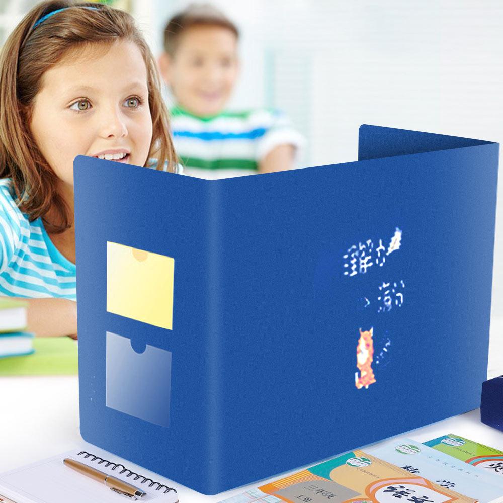 Coated Paper 96*33cm Grid Baffle Isolation Board Durable School Fold Restaurant Practical Economic Scale Classroom Learn