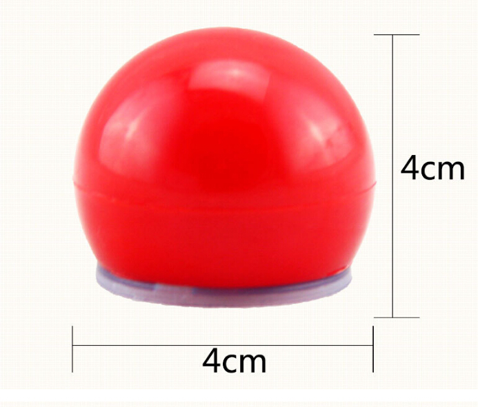 1pcs Luminous red nose nose Halloween props starred birthday party