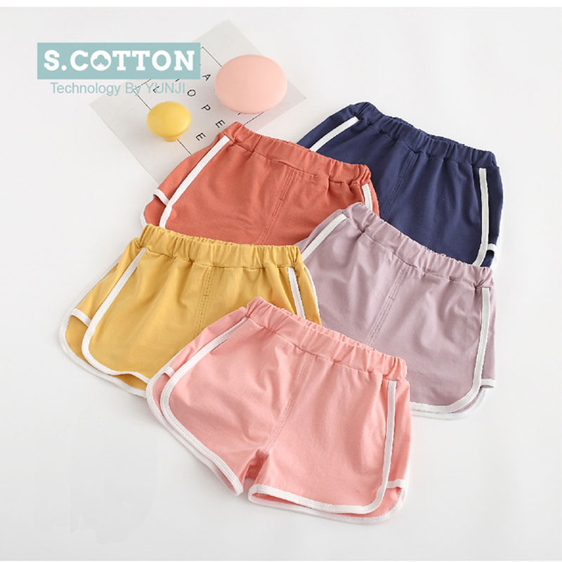 Dei Ragazzi di estate Shorts Cotone Shorts Per Le Ragazze Sport Boardshort Dei Bambini Del Capretto Spiaggia Pantaloni Pantaloni Del Bambino