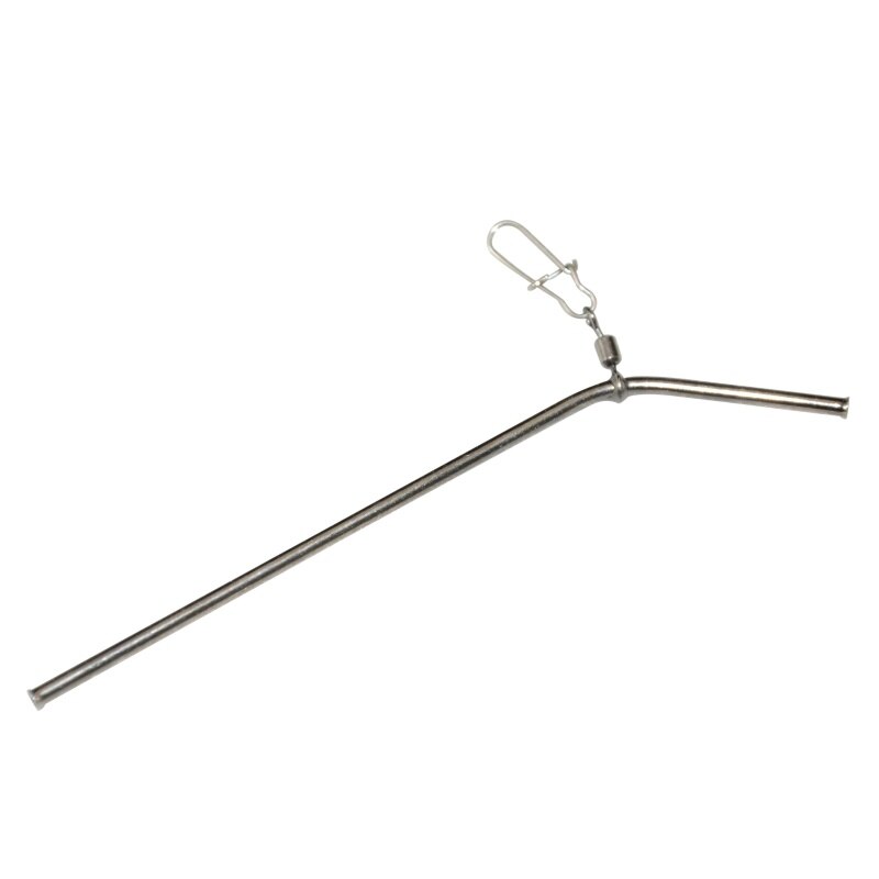 5 stk . 50mm/70mm/90mm små messingrør fiskebalancestik fiskegrej anti-tangle bomme havfiskeri tilbehør: 9 cm
