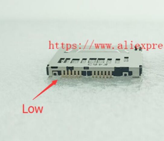 2PCS SD memory card slot for Canon EOS 100D 200D 70D 77D 80D 750D 760D 800D 3000D 6D mark II 6DII 6D2 5D mark IV 5D4 SLR: SD slot Low