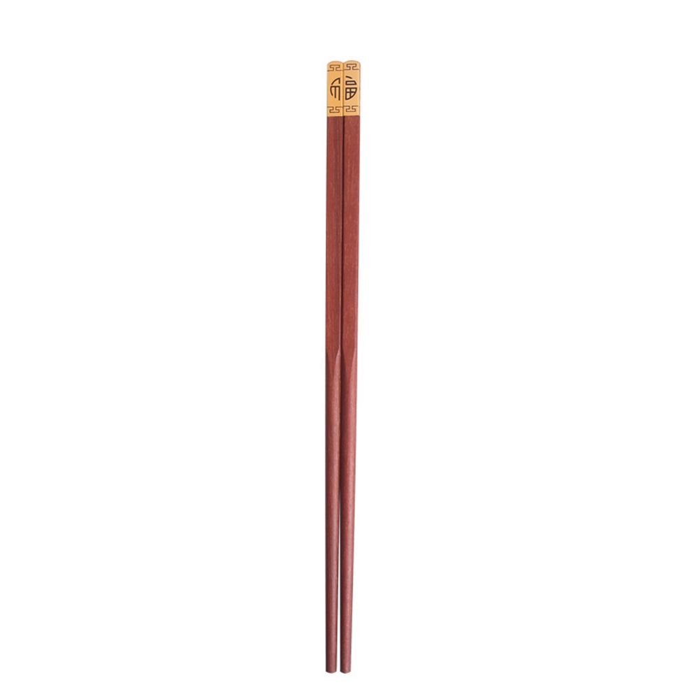 Handmade Natural Mahogany Wenge Wood Sushi Chopsticks Set Value Sushi Chinese Style Household Wooden Chopsticks: Sandal Wood-C