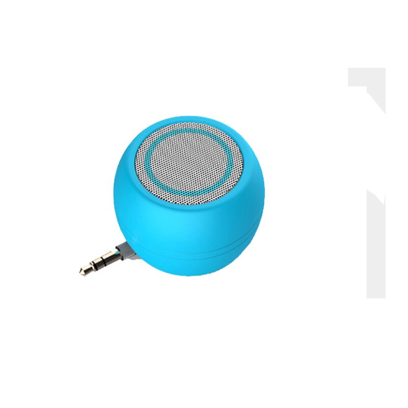 Portable Speaker - Mobile Phone Speaker, MP3 Player Amplifier External Sound Wired Speakers: Blue