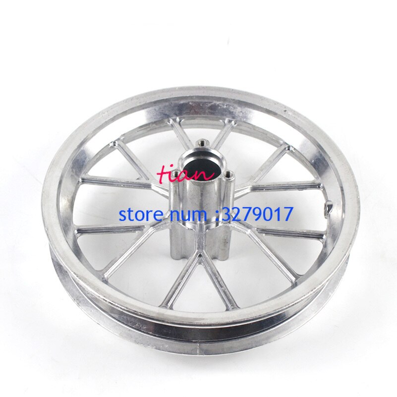 Llanta de aleación de aluminio para Mini Moto, llanta delantera y trasera de 222mm, apta para 49cc, Dirt Bike de bolsillo,