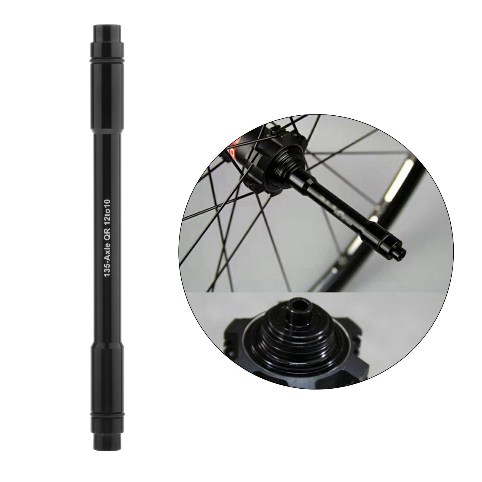Bike 12mm to 10mm QR Adapter Thru Axle Hub 135mm/142mm/148mm Bicycle Parts Bike Quick Release Thru Axle Hub Adapter