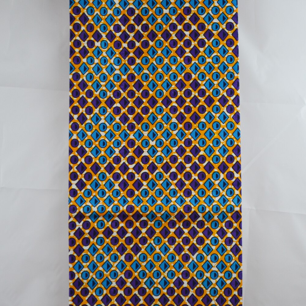 CUPULANA Ankara Veritable Real Wax 100 Cotton Block Print Ghana Dress