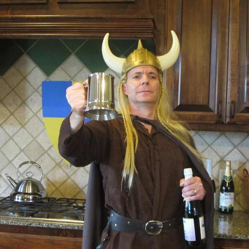 Novità vichingo Casco Pirata Costumi di Halloween Cappello Del Partito di Festival Strano Cappello