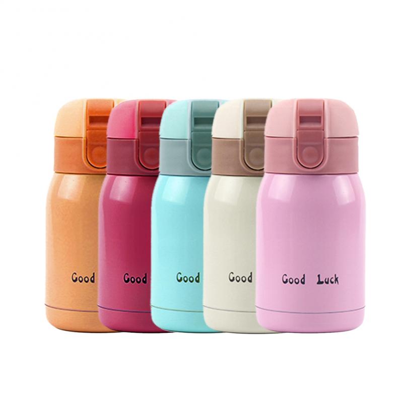 Mini Thermos Kids Cup Bottle Thermos Vacuum Cup Coffee Cups Thermos Kids Belly Cup School Thermal Bottle Stainless Steel
