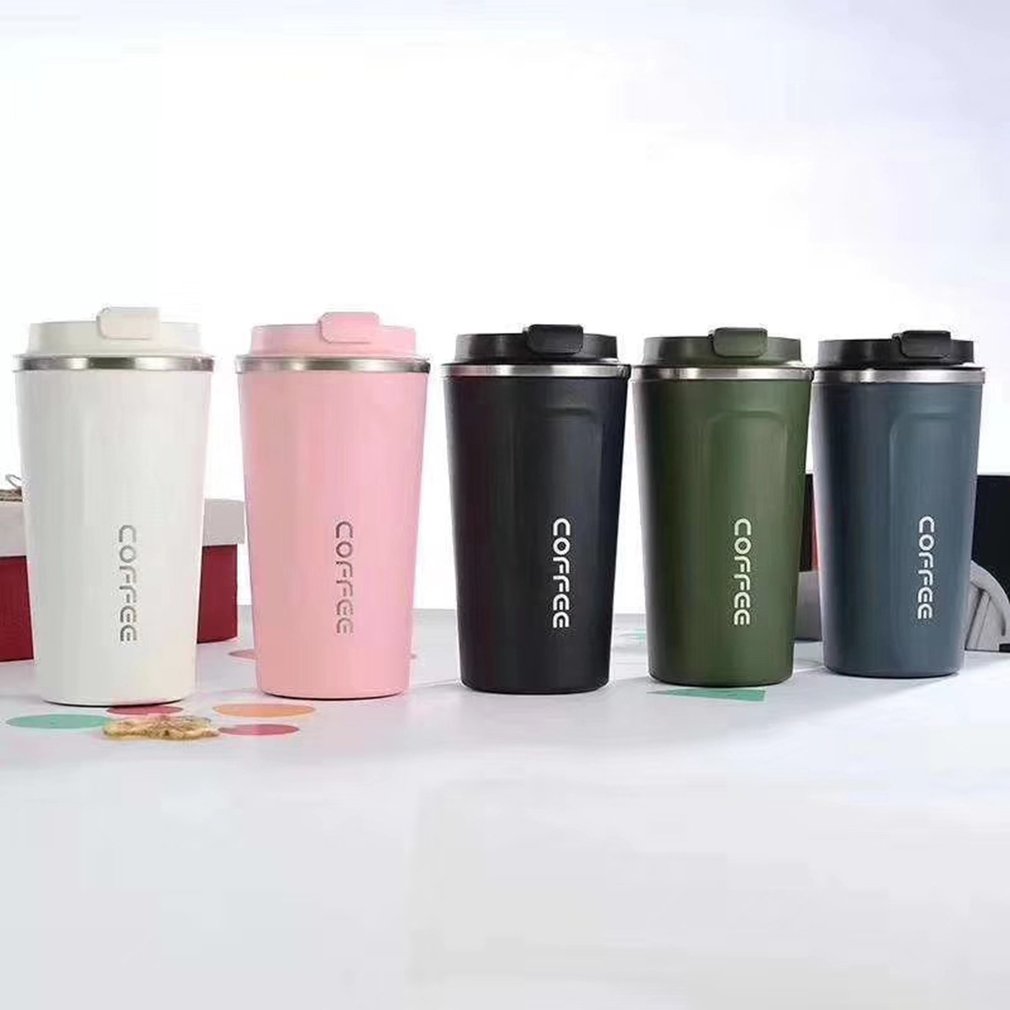 510ml Thermos Flask Coffee Mug Dobble Thickened Big Car Thermos Mug Travel Thermo Cup Thermosmug For Vacuum Flask