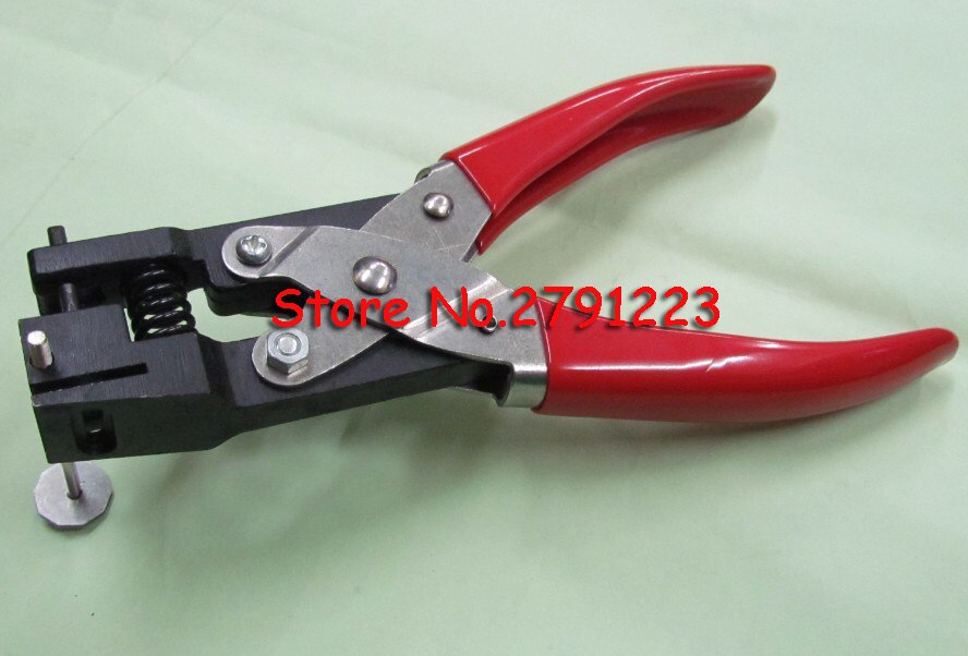 PVC Card Hand Slot Puncher Hole Punch PVC Tag Office 3*13mm flat hole