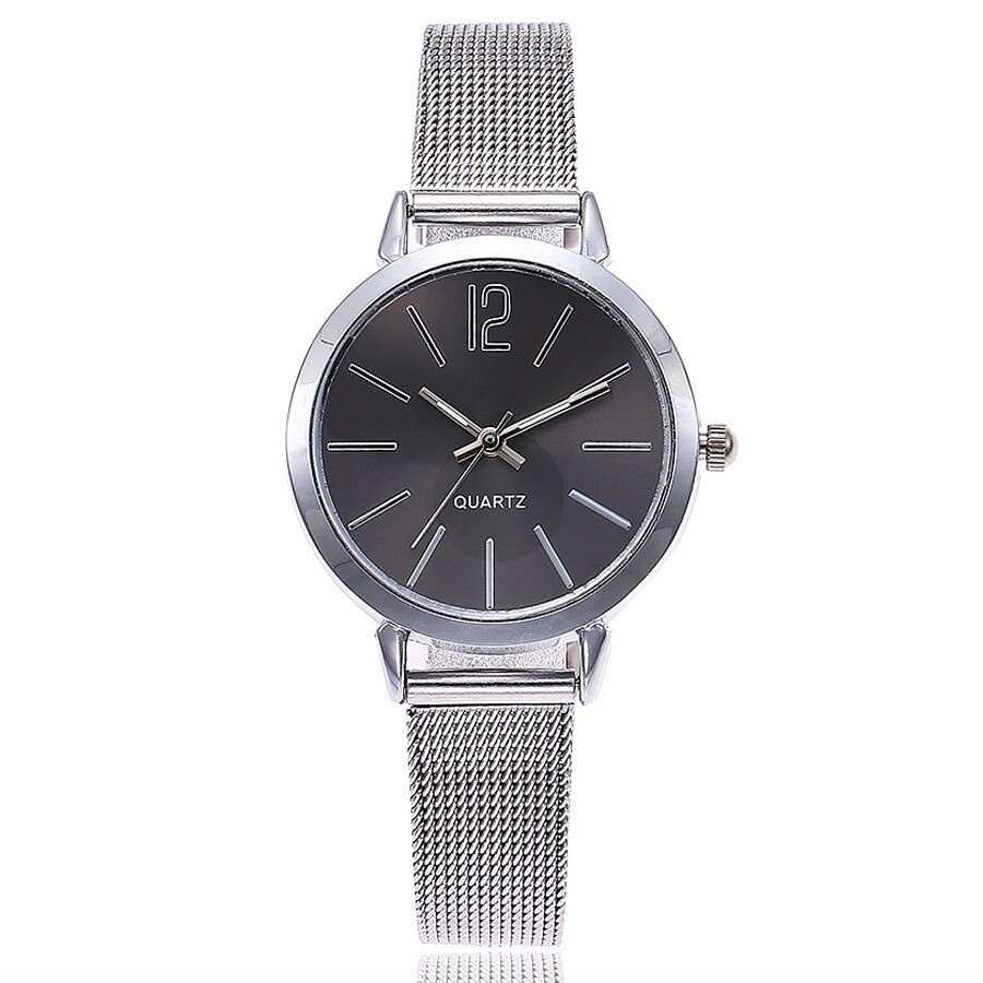 Vansvar Women Watch Casual Quartz Stainless Steel Band Marble Strap Quartz Watch Analog Wristwatches Ladies Girls Clock: D