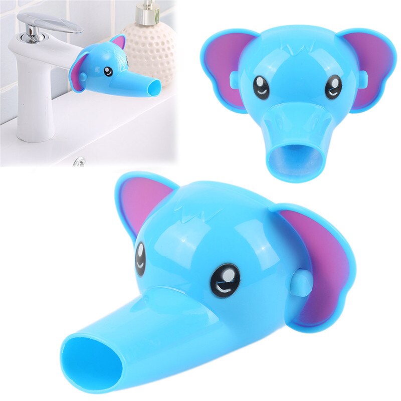 Extensor de grifo de agua con animales para niños, accesorio de baño para lavado de manos, aireador