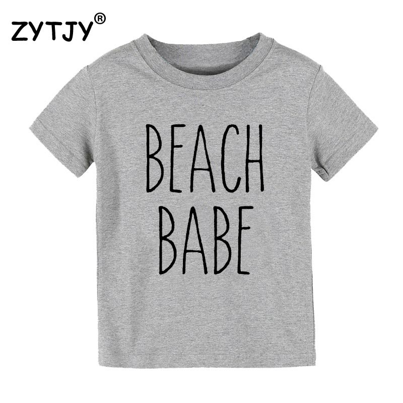 Strand Baby Druck freundlicher t-Shirt Junge Mädchen t Shirt Für freundlicher Kleinkind Kleidung Lustige Tumblr oben Abschläge Schiff CZ-66