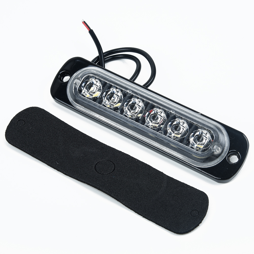 Luces LED externas para coche, lámpara de barra de trabajo para coche, camión, conducción, antiniebla, todoterreno, SUV, 4WD, foco de luz diurna, 6 LED