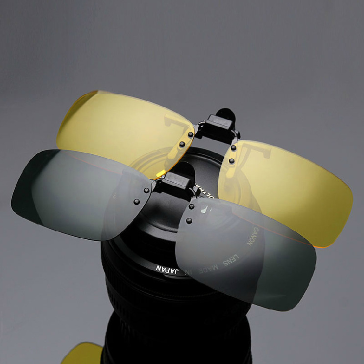 MOLNIYA-gafas de sol con Clip para hombre y mujer, lentes de visión nocturna para conducción, antiuva, UVB, JP03
