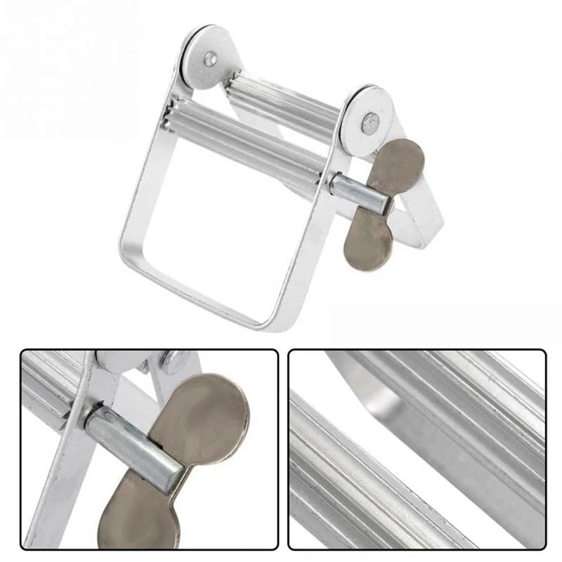 Presse-métal, presse-Pigment, crème pour les mains, crème pour le visage, outil de compression de colle, Clip de compression en aluminium