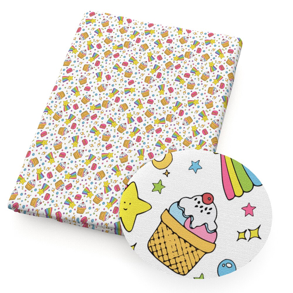 David Accessoires 50*140 Cm Patchwork Voedsel Gedrukt Polyester Katoen Voor Tissue Voor Baby Naaien Quilten Fat Kwart, c11379: 1105305001