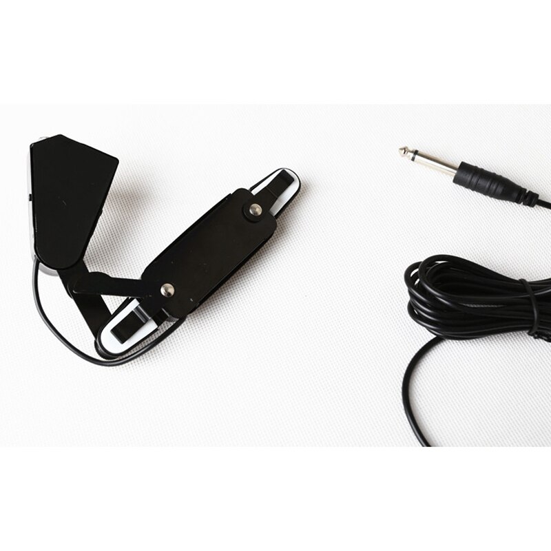12-Hole Guitar Sound Hole Pickup - Magnetic Transducer with Tone & Volume Control - for Acoustic/Electric Guitar