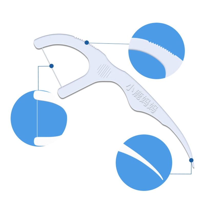 50/100pcs Dental Floss Flosser Picks Toothpicks With Thread Interdental Brush Tooth Cleaning Dental Floss Pick Oral Care