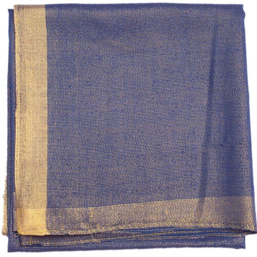 Moslim hoofddoek effen gouden lurex vierkante sjaal islamitische hoofdbedekking voor vrouwen dame hijab zacht 90 x 90 cm: 7