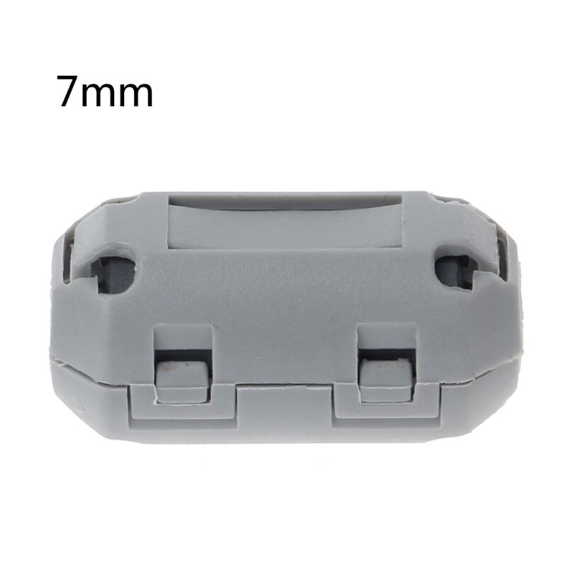 Clip-auf Ferrit Drossel Ring Kabel RFI EMI Lärm Schalldämpfer Filter Kabel Clip