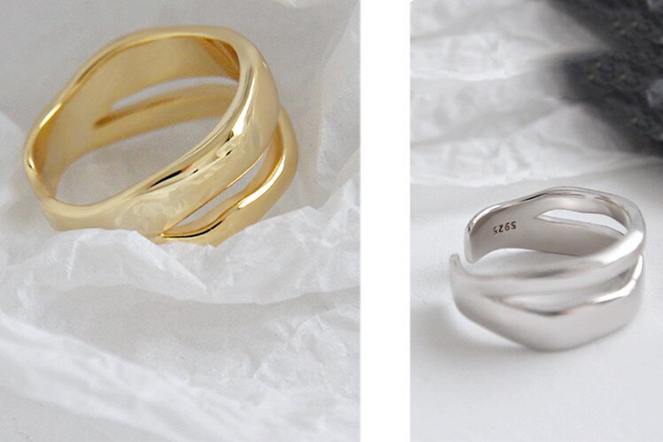 Charmant Open Kettingen Ring Voor Vrouwen Vintage Boho Party Ringen Gothic Punk Sieraden Cadeaus Voor Meisjes