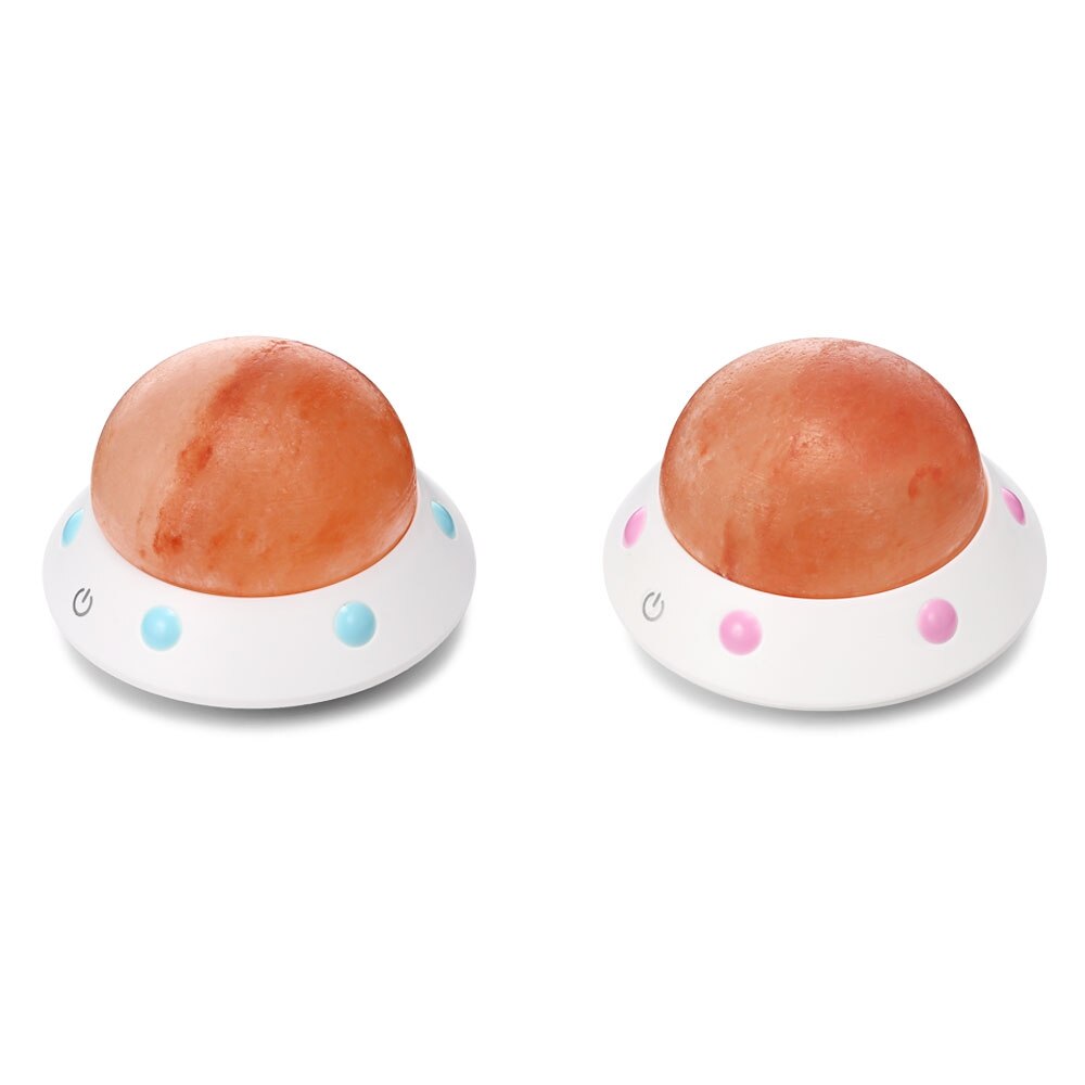 Crystal Salt Night Lamp Touch Control for Indoor Use