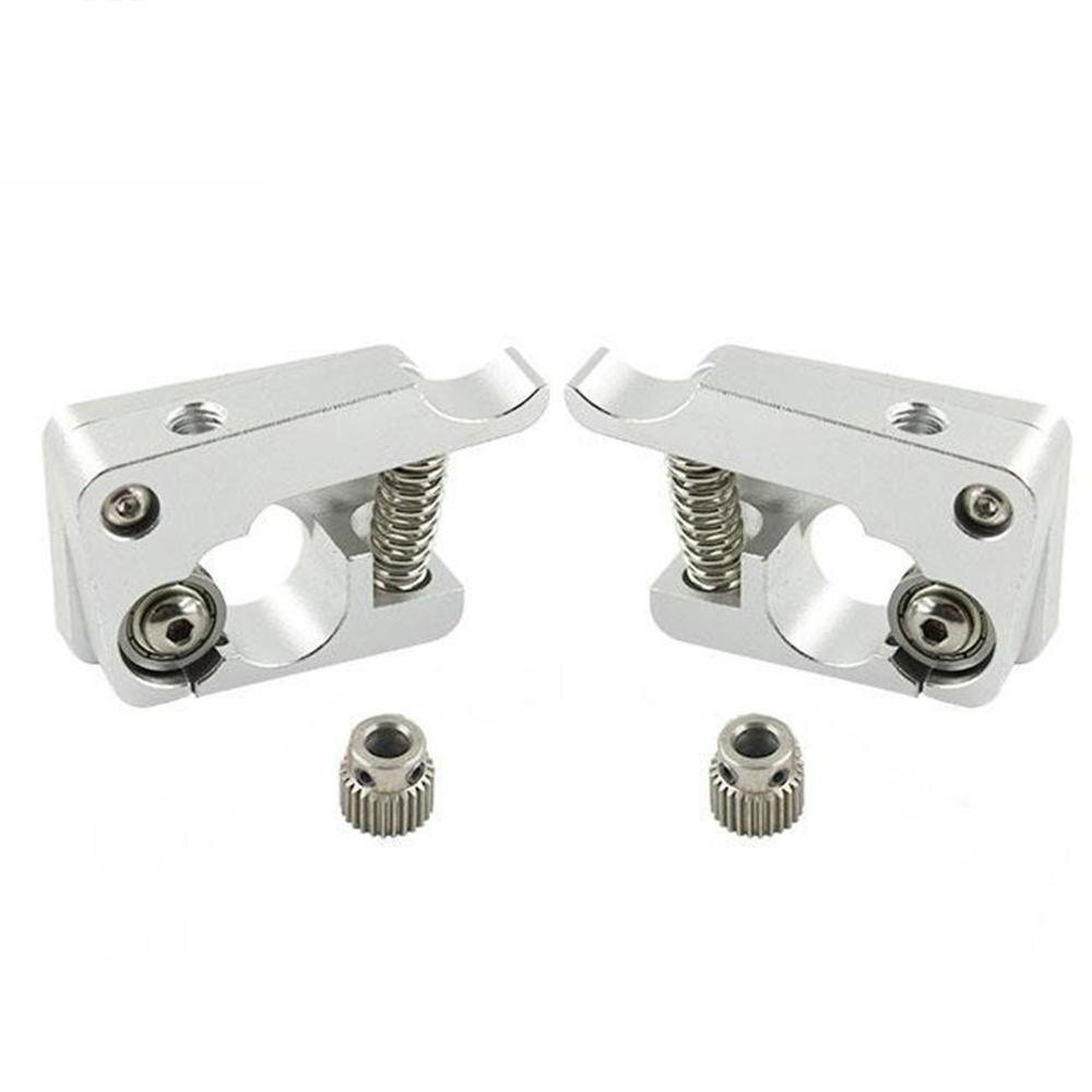 Extrusora directa remota MK10, piezas de impresora 3D, extrusoras Bowden de bloque de aluminio, filamento de 1,75mm, brazo derecho izquierdo