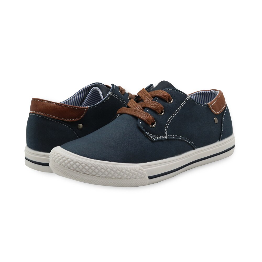 Apakowa Kinder Jungen Casual Schuhe Jungen Licht Gewicht Weiche Laufende Turnschuhe Gummi Kinder Schule Schuhe EU Größe 26-31