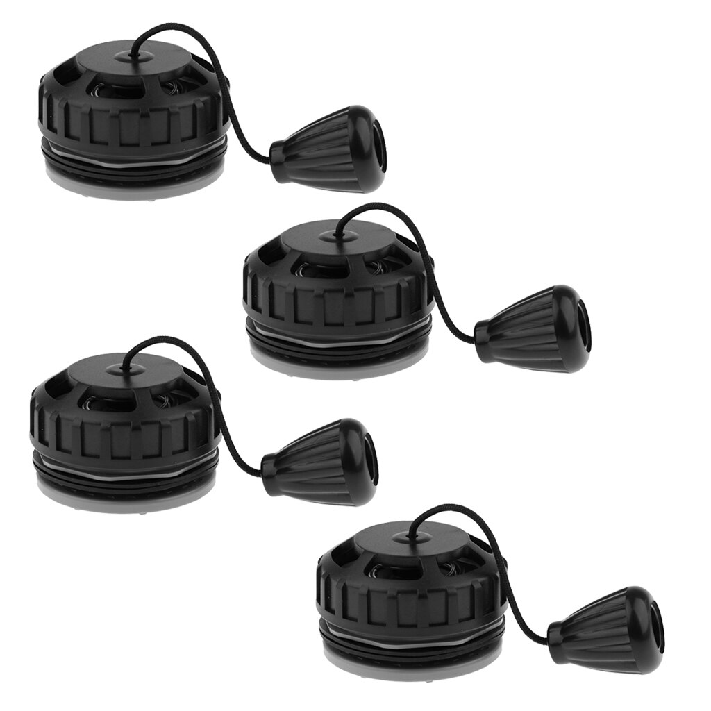4 stuks overdrukventiel / ontluchtingsventiel voor duiken met hefballonnen, bcd, om snel lucht te verwijderen wanneer nodig