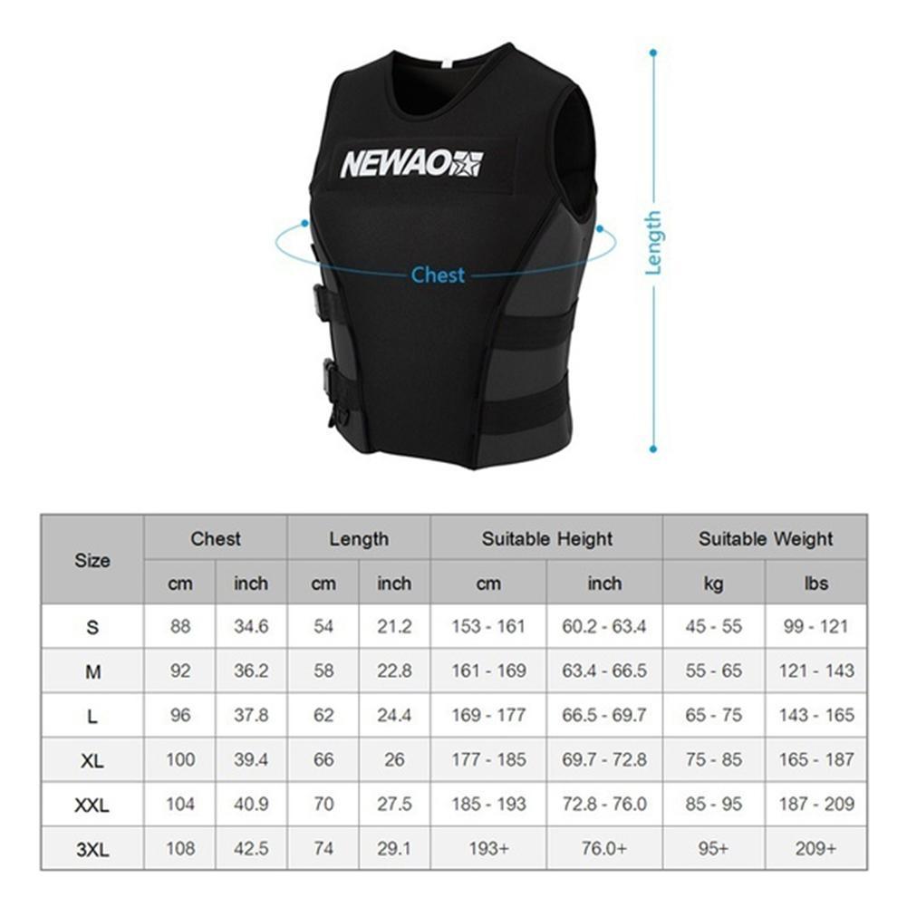 Unlimited Gender Water Sports Vest Life Jacket Buoyancy Suit Vest Motorboat Surfing Collision Jacket