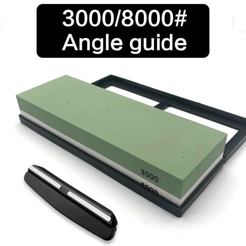 240~8000Grit sharpening stone Angle guide knife sharpener grinding whetstone apex egde blade sharpening system: 3000 8000set
